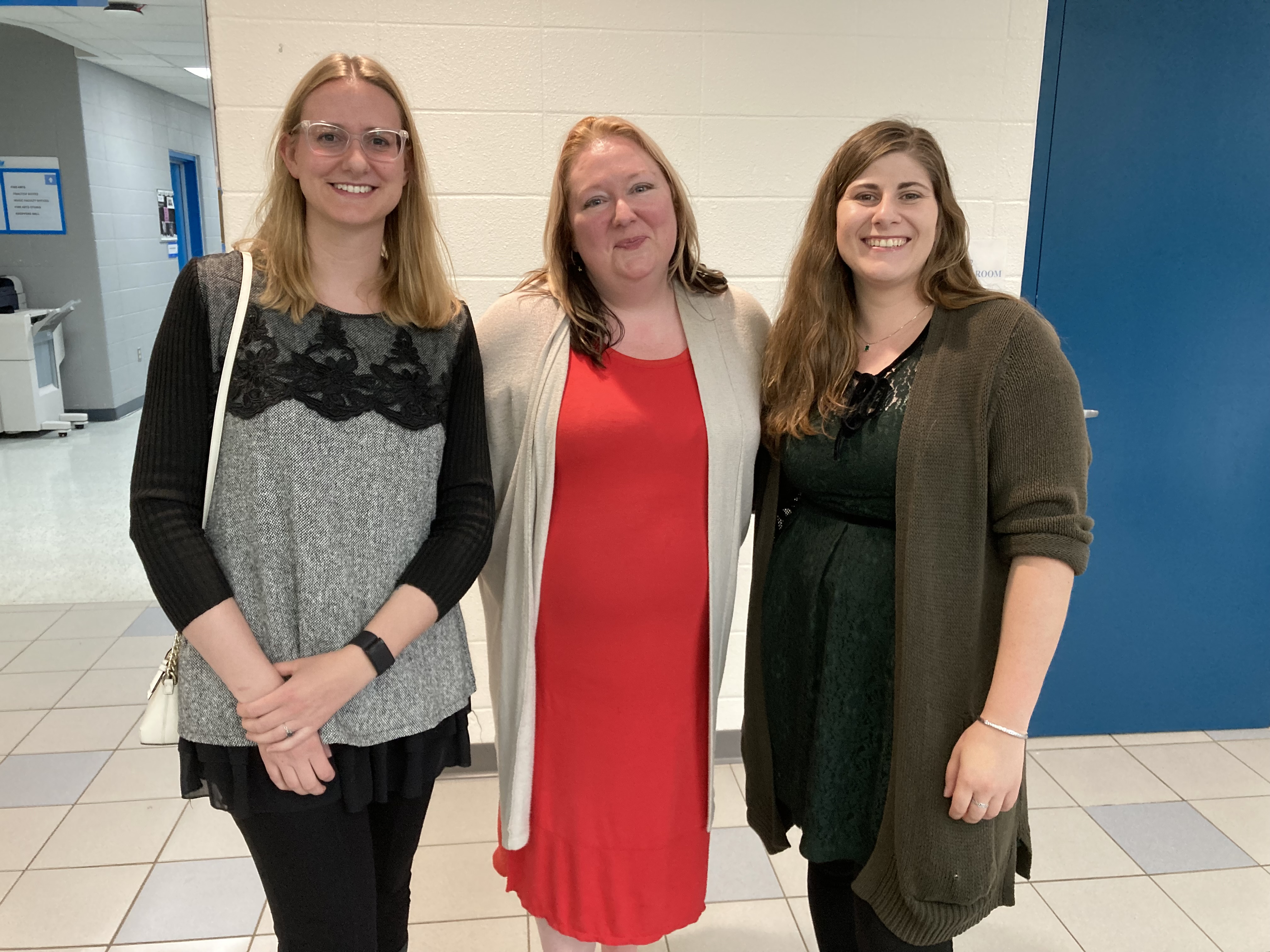 Elizabeth Willson Gordon with Sara Barnard and Bronwyn Miles