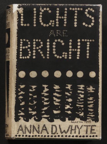front cover of lights are bright with illustration by Vanessa Bell