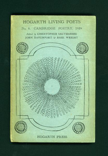 Image of Dust jacket of "Cambridge Poetry 1929"