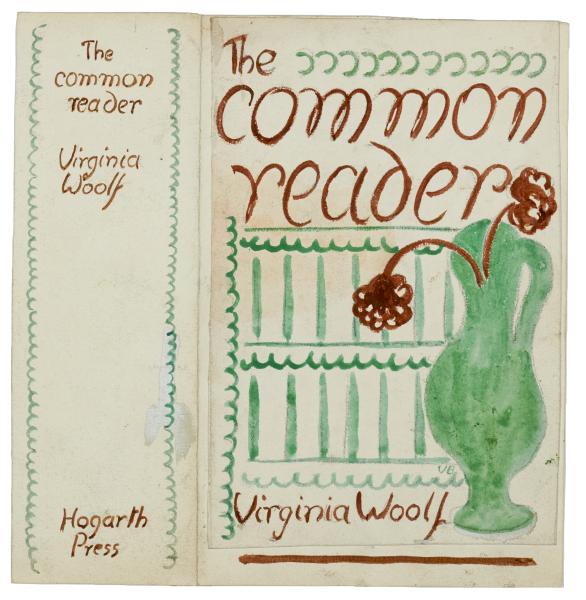 Image of original Artwork for 'The Common Reader' by Vanessa Bell