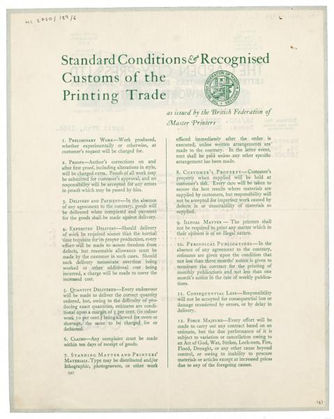 Image of typescript letter from The Garden City Press Ltd to The Hogarth Press (27/04/1936) page 2 of 2