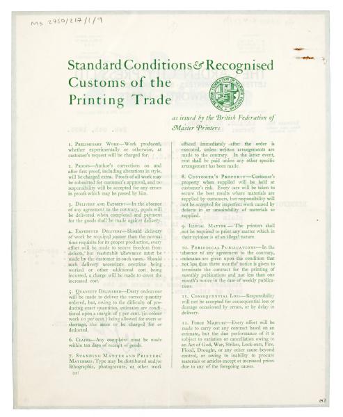 Image of typescript letter from The Garden City Press to The Hogarth Press (05/02/1935) page 2 of 2