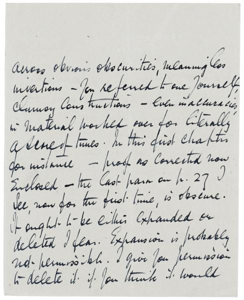 handwritten letter from Norman Leys to Leonard Woolf (21/08/1924) page 2 of 4