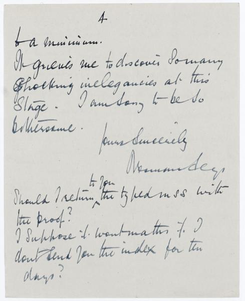 handwritten letter from Norman Leys to Leonard Woolf (21/08/1924) page 3 of 4