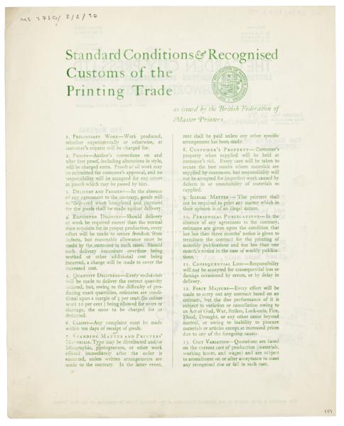Image of typescript letter from The Garden City Press Ltd to The Hogarth Press (09/05/1941) page 2 of 2