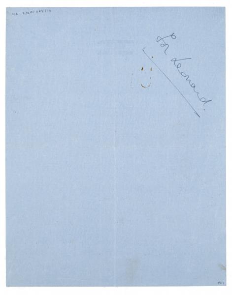 Image of typescript letter from Vita Sackville-West to Leonard Woolf (20/11/1928) page 2 of 2