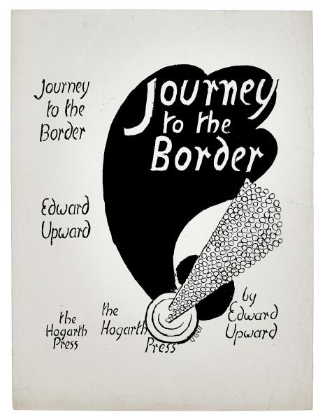 Image of black and white artwork proof for Journey to the Border by Vanessa Bell 