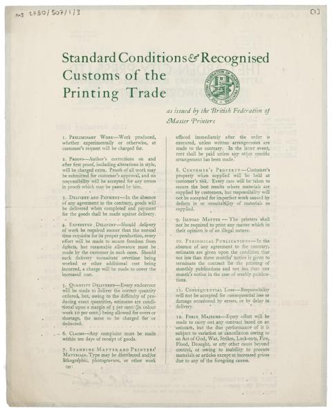Image of typescript letter from The Garden City Press to The Hogarth Press (11/11/1937) page 2 of 2