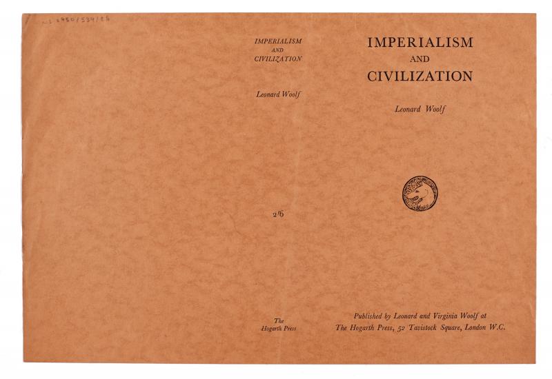 Image of book cover proof found within the archival folder MS 2750/539/25
