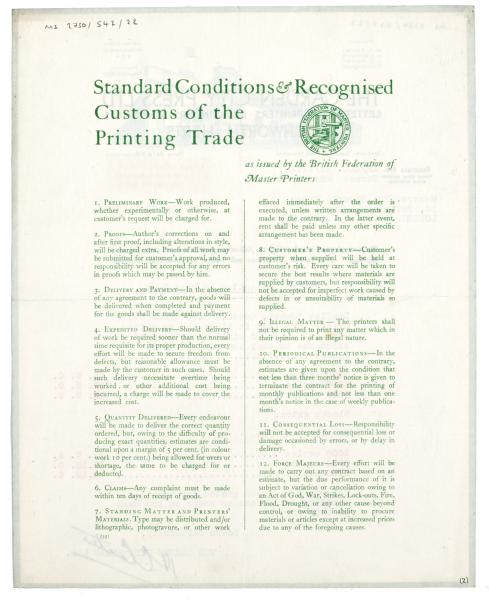 Image of typescript letter from the Garden City Press Ltd to the Hogarth Press (13/05/1935) page 2 of 2