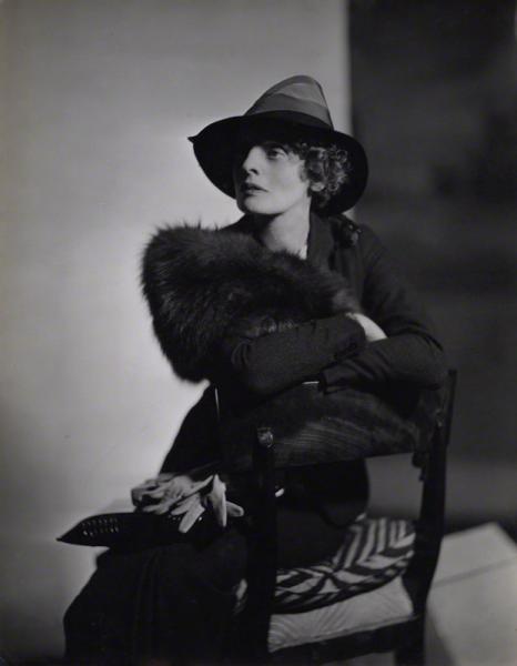 black and white photograph of E. M. Delafield