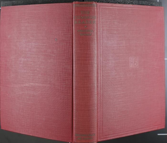 Full Cover of First American Edition of The Common Reader by Virginia Woolf