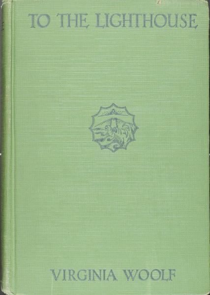 Front Cover of First American Edition of To the Lighthouse by Virginia Woolf