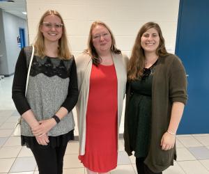 Elizabeth Willson Gordon with Sara Barnard and Bronwyn Miles