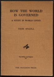 Image of front cover of How the World is Governed A Study in World Civics