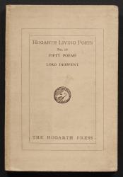 Image of dust jacket of "Fifty Poems" 