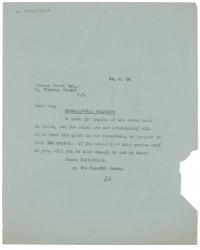 Image of typescript letter from Barbara Hepworth to Duncan Grant (24/08/1938) page 1 of 1
