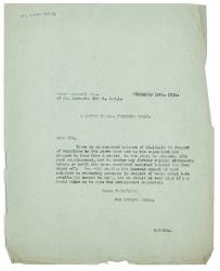 Image of typescript letter from The Hogarth Press to Peter Quennell (02/12/1936) page 1 of 1