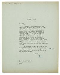 Letter from The Hogarth Press to Vita Sackville-West (28/07/1937)