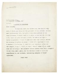 Image of typescript letter from John Lehmann to L.A.G. Strong (07/12/1931) page 1 of 1