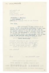 Image of typescript letter from The Hogarth Press to Weidenfeld & Nicolson (05/04/1954) page 1 of 1