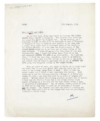 Memo to Leonard Woolf and Ian Parsons from Norah Smallwood (14 Aug 1952)