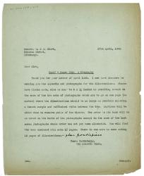 Image of a Letter from The Hogarth Press to R. & R. Clark Ltd (17/04/1940)