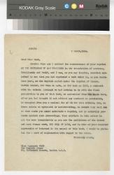 Image of a typescript letter from the William A. Bradley Literary Agency to The Hogarth Press (3/2/1934); page 1 of 1