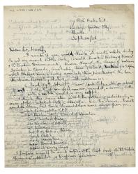 Image of handwritten letter from Kathleen Innes to Leonard Woolf (30/09/1926) page 1 of 2