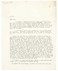 Image of typescript Letter from Leonard Woolf to Samuel Solomonovich Koteliansky (03/01/1923) page 1  of 2