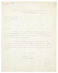 Image of typescript letter from The Hogarth Press to Thomas Seltzer Inc (01/04/1924) page 1 of 1