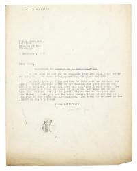 Image of typescript letter from Leonard Woolf to R. & R. Clark Ltd. (01/09/1926) page 1 of 1