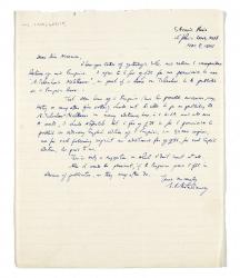 Image of handwritten letter from S. S. Koteliansky to Cherrell Newman (08/11/1946) page 1 of 1