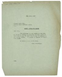 Image of typescript letter from The Hogarth Press to Penguin Books Ltd (07/12/1937) page 1 of 1