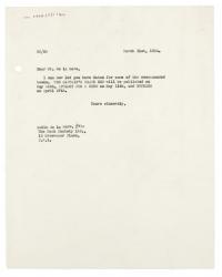Image of typescript letter from Norah Smallwood to Philosophical Library (31/03/1950) page 1 of 1