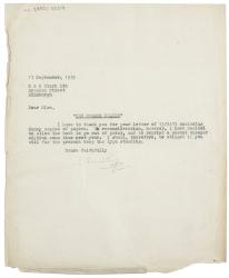 Image of typescript letter from Leonard Woolf to  R. & R. Clark (17/09/1925)  page 1 of 1