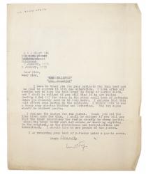 Image of typescript letter from Leonard Woolf to R. & R. Clark (09/07/1925) page 1 of 1