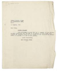 Image of typescript letter from Leonard Woolf to Thomas Nelson & Sons Ltd (13/08/1930) page 1 of 1