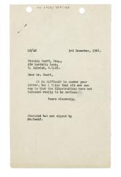 Image of typescript letter from Leonard Woolf to Stanley Scott (03/12/1948) page 1 of 1