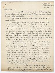 Image of handwritten letter from S. S. Koteliansky to Leonard Woolf (23/02/1923) page1 of 1