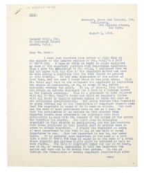 Image of typescript letter from Donald Brace to Leonard Woolf (01/08/1929) page 1 of 3
