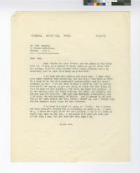 Letter from John Lehmann to Mulk Raj Anand (27/01/1938)