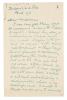 Image of handwritten letter from Alice Mayor to John Lehmann (23/04/1941) page 1 of 2