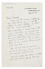Letter from Ray Strachey to Leonard Woolf at The Hogarth Press (16/01/1936)
