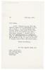Image of typescript letter from Aline Burch to Jessie Stewart (19/05/1950) page 1 of 1