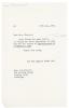 Image of typescript letter from Aline Burch to Jessie Stewart (24/05/1950) page 1 of 1