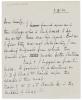 Image of handwritten letter from Norman Leys to Leonard Woolf (06/08/1924) [1] page one of two
