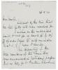 handwritten letter from Norman Leys to Leonard Woolf (15/08/1924) page 1 of 2