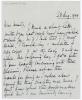 handwritten letter from Norman Leys to Leonard Woolf (21/08/1924) page 1 of 4