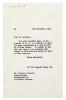 Image of typescript letter from Aline Burch to Insel-Verlag (19/11/1951) page 1 of 1